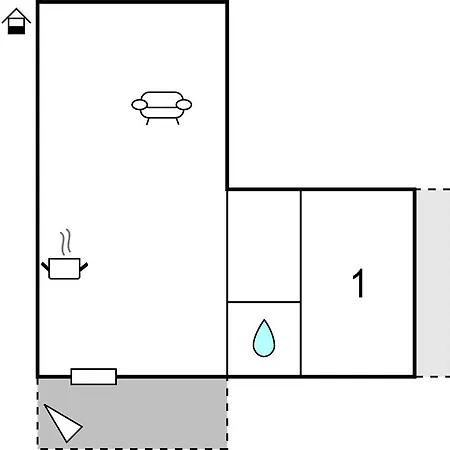 Appartamento One-bedroom With Sea View In